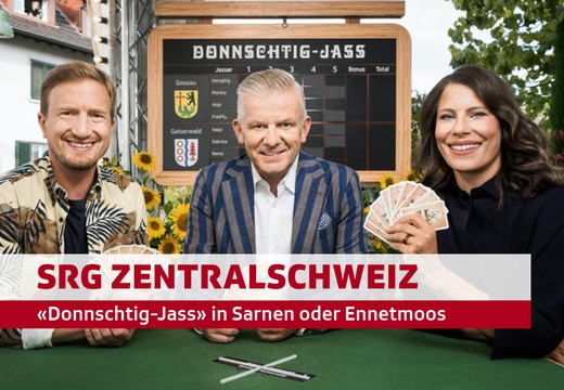 Bild von «Donnschtig-Jass» in Sarnen oder Ennetmoos mit der SRG Zentralschweiz