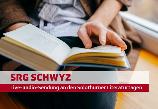 Bild von Besuch einer Live-Radio-Sendung an den Solothurner Literaturtagen